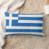 Griekse vlag kussen (Deken)