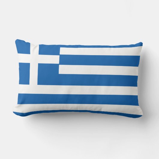 Griekse vlag kussen (Voorkant)