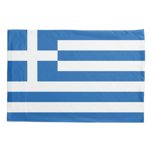 Griekse vlag kussensloop (Achterkant)