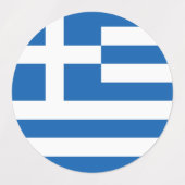 Griekse vlag labels