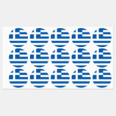 Griekse vlag labels (Vel)