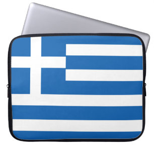 Griekse vlag laptop sleeve