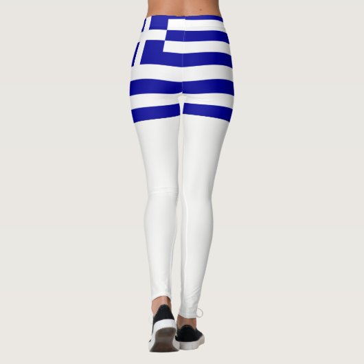 Griekse vlag leggings (Achterkant)