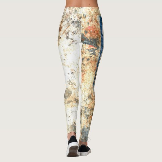 Griekse vlag leggings (Achterkant)
