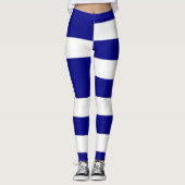 Griekse vlag leggings (Voorkant)