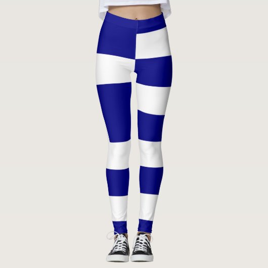 Griekse vlag leggings (Voorkant)