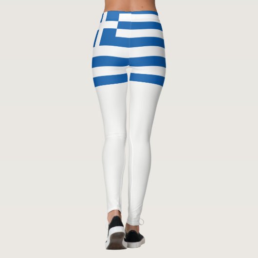 Griekse vlag leggings (Achterkant)