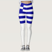 Griekse vlag leggings (Voorkant)