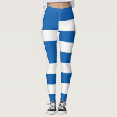 Griekse vlag leggings (Voorkant)