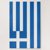 Griekse vlag legpuzzel (Verticaal)