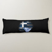 Griekse vlag lichaamskussen (Achterkant)