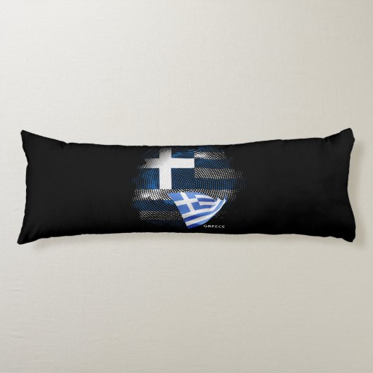 Griekse vlag lichaamskussen (Voorkant)