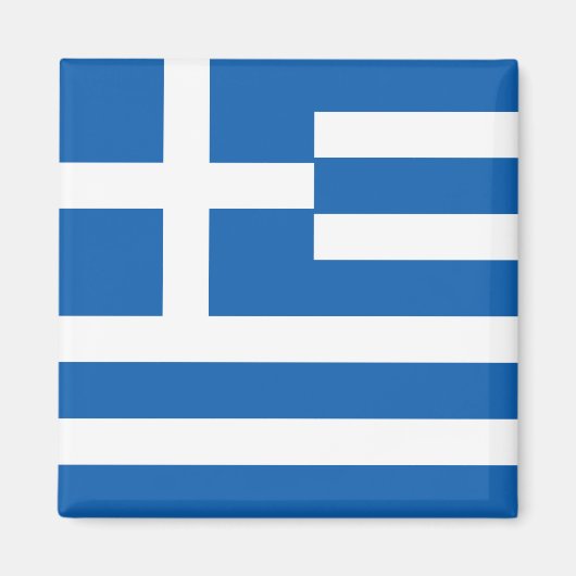 Griekse vlag magneet (Voorkant)