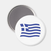 Griekse Vlag Magneet (Voorkant / Achterkant)