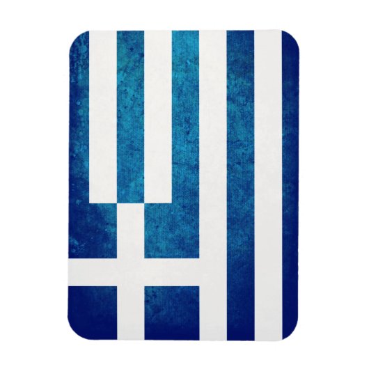 Griekse vlag magneet (Verticaal)