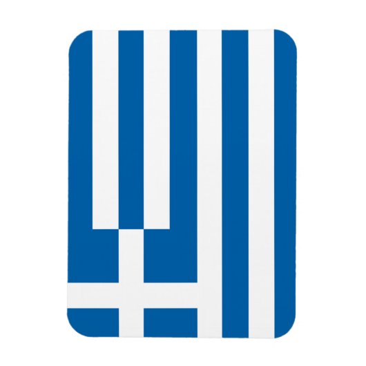 Griekse vlag magneet (Verticaal)