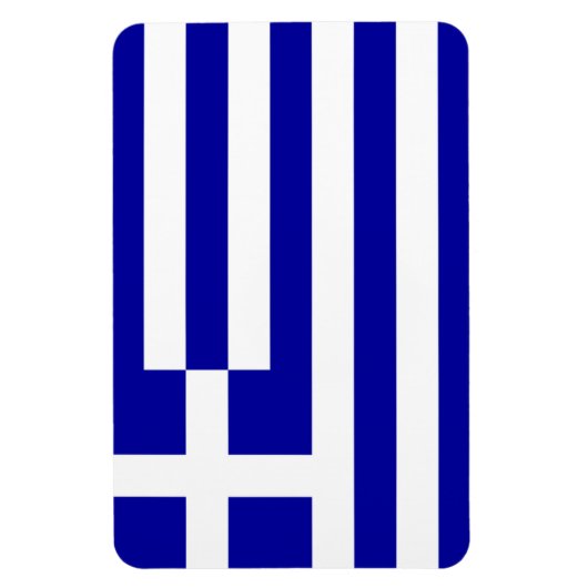 Griekse vlag magneet (Verticaal)