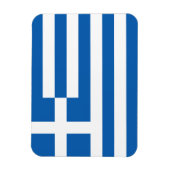 Griekse vlag magneet (Verticaal)