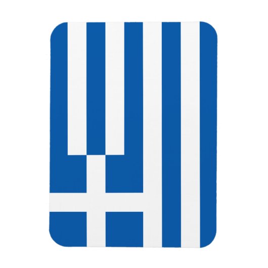 Griekse vlag magneet (Verticaal)