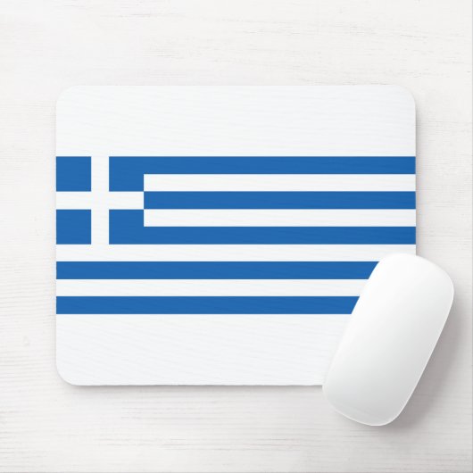Griekse vlag muismat (Met muis)