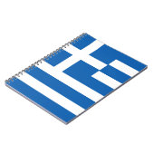 Griekse vlag notitieboek (Linkerzijde)