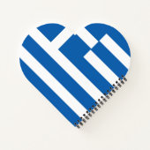 Griekse vlag notitieboek (Achterkant)
