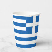 Griekse vlag papieren bekers (Rechts)