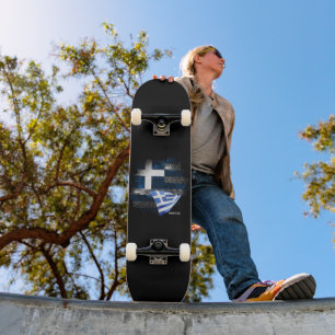 Griekse vlag persoonlijk skateboard