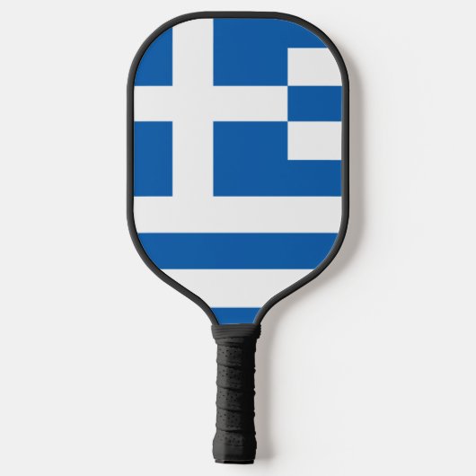 Griekse vlag pickleball paddle (Achterkant)
