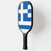 Griekse vlag pickleball paddle (Links)