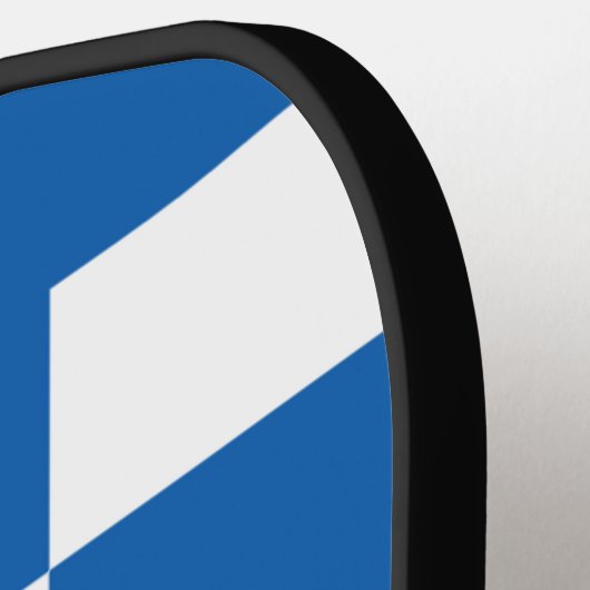 Griekse vlag pickleball paddle (Links Detail)