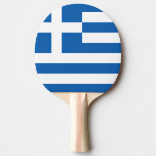 Griekse vlag pingpongpeddel voor tafeltennis tafeltennisbatje