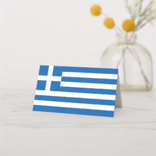 Griekse vlag plaatskaartje