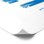 Griekse vlag poster (Hoek)