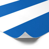 Griekse vlag poster (Hoek)