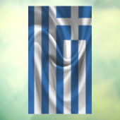 Griekse Vlag Raamsticker (Vel 3)