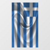 Griekse Vlag Raamsticker (Vel)