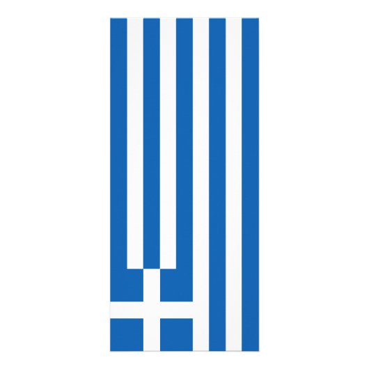 Griekse vlag reclamekaart (Voorkant)