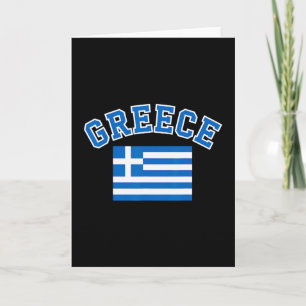 Griekse Vlag Reis Souvenir Grieks Kaart
