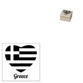 Griekse vlag Rubberstempel (Gestempeld)