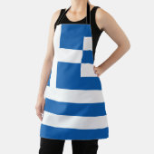 Griekse vlag schort (Insitu)