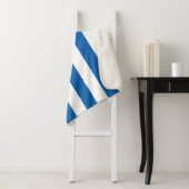 Griekse vlag sherpa deken (In situ)