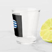 Griekse vlag shot glas (Rechts)