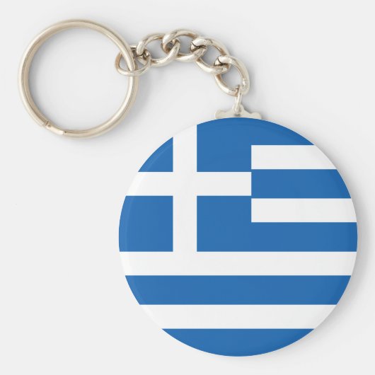 Griekse vlag sleutelhanger (Voorkant)