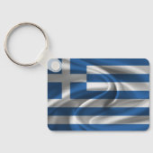 Griekse Vlag Sleutelhanger (Achterkant)