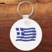 Griekse Vlag Sleutelhanger (Voorkant)