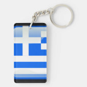 Griekse vlag sleutelhanger (achterkant)