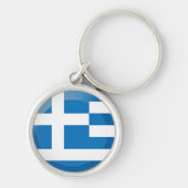 Griekse vlag sleutelhanger (Voorkant)