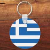Griekse vlag sleutelhanger (Voorkant)