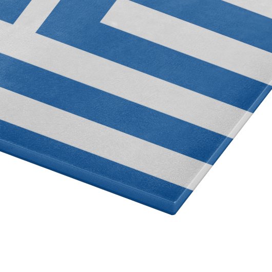 Griekse vlag snijplank (Hoek)